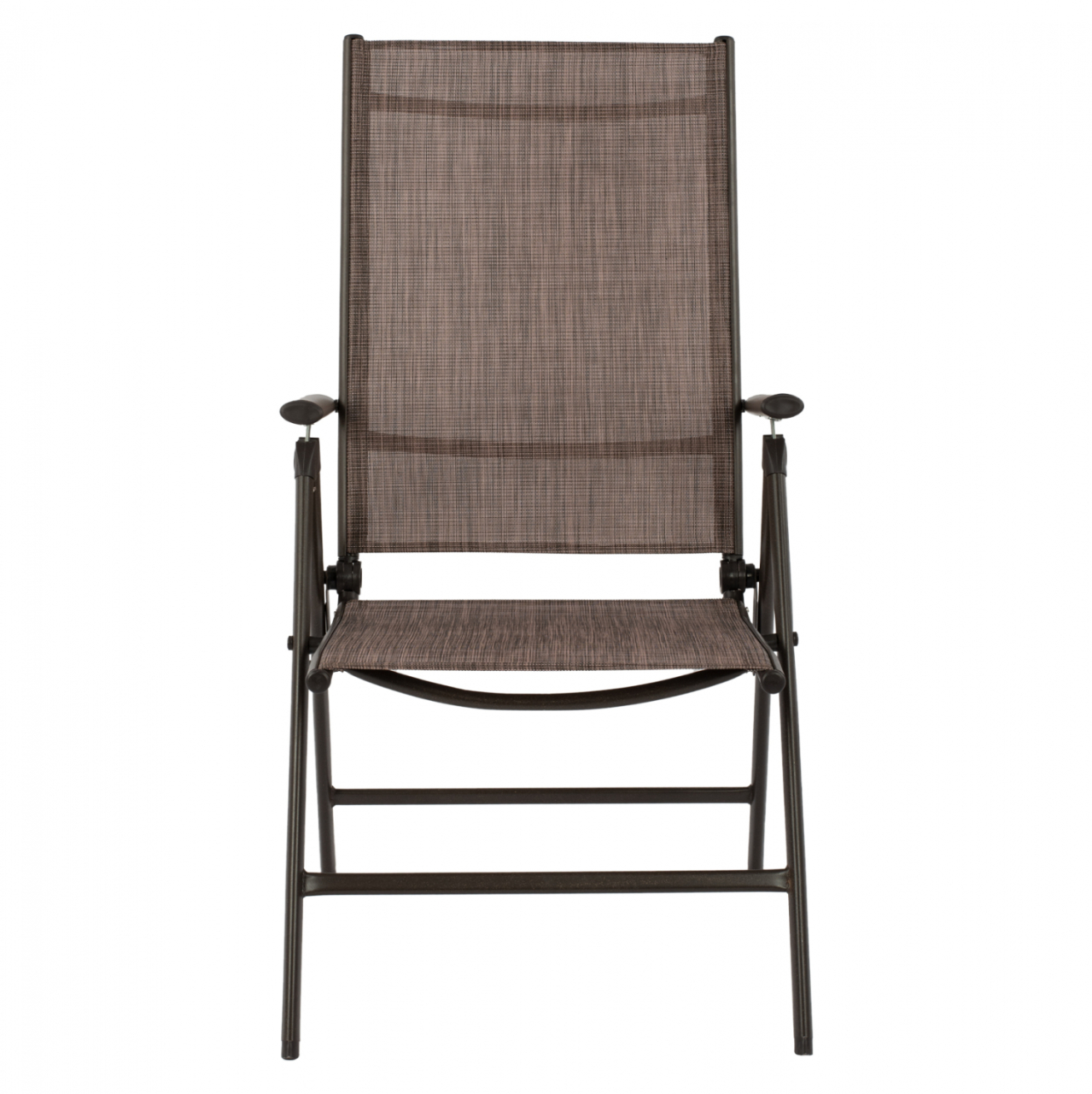 Folding Armchair 7 seats Metallic Brown with brown textline HM5700.02 55x70x103 cm. [6]