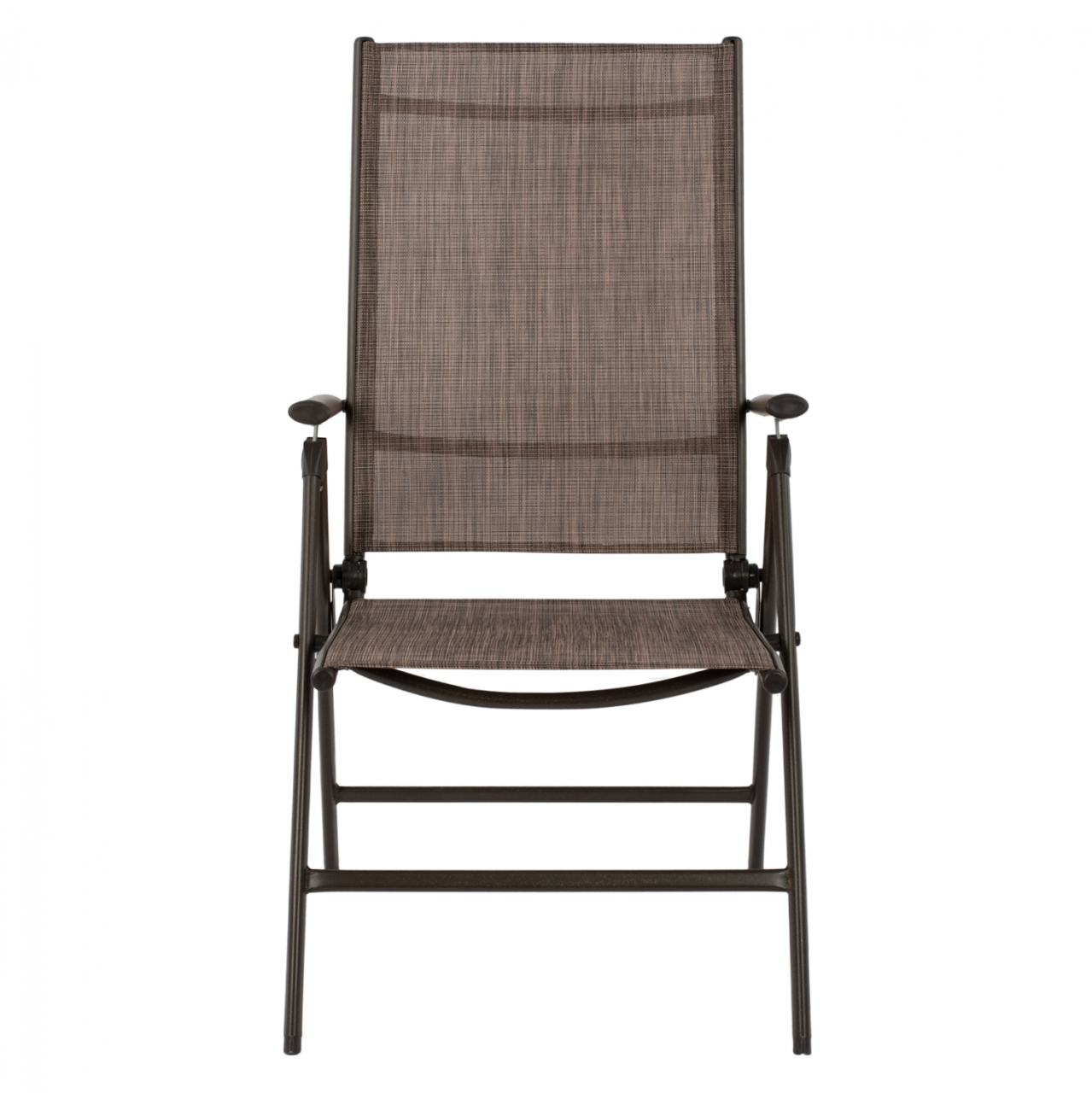 Folding Armchair 7 seats Metallic Brown with brown textline HM5700.02 55x70x103 cm. [5]