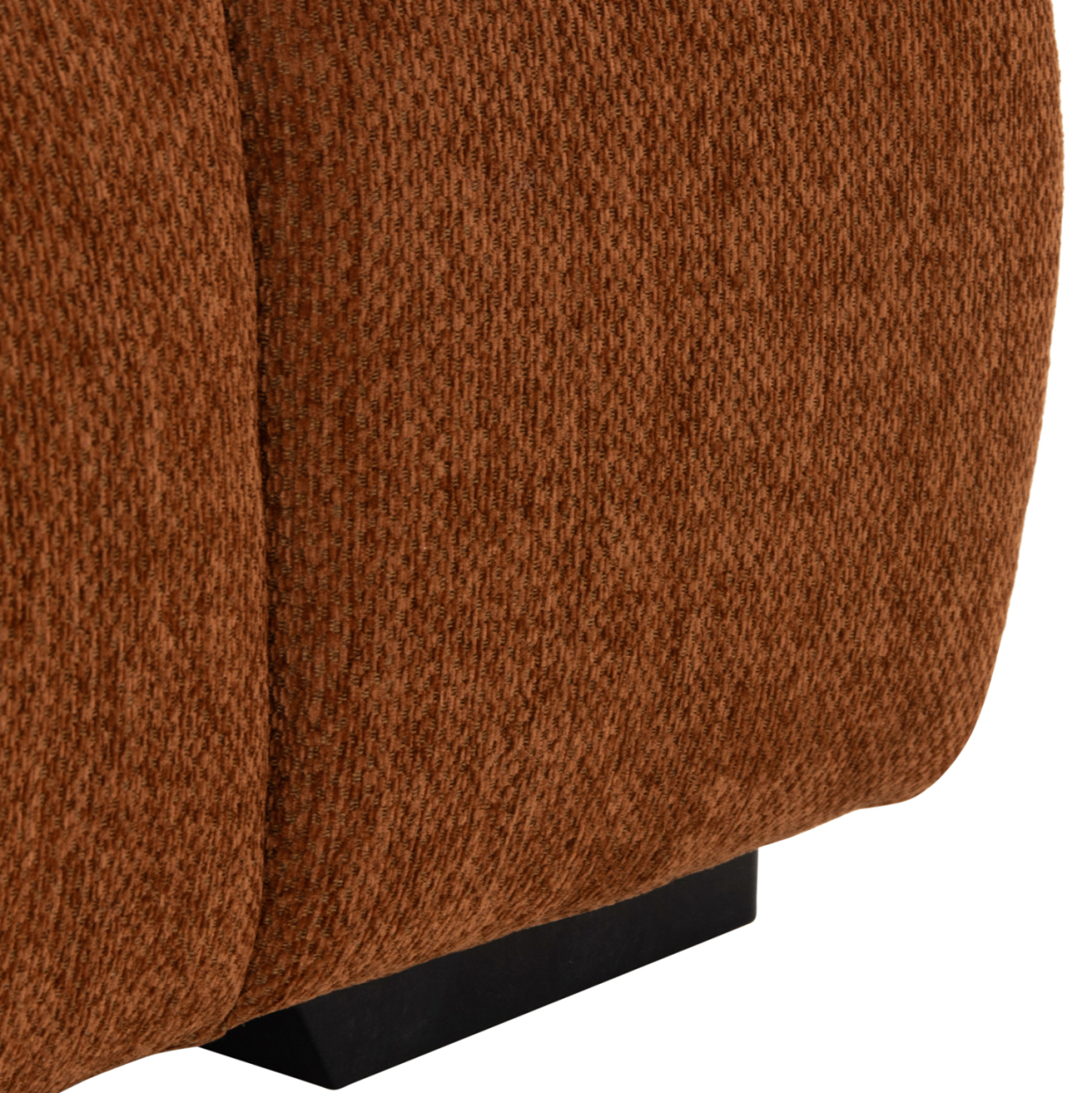 FOOT STOOL COVEN HM3342.02 BRICK RED FABRIC 100x65x37Hcm. [9]