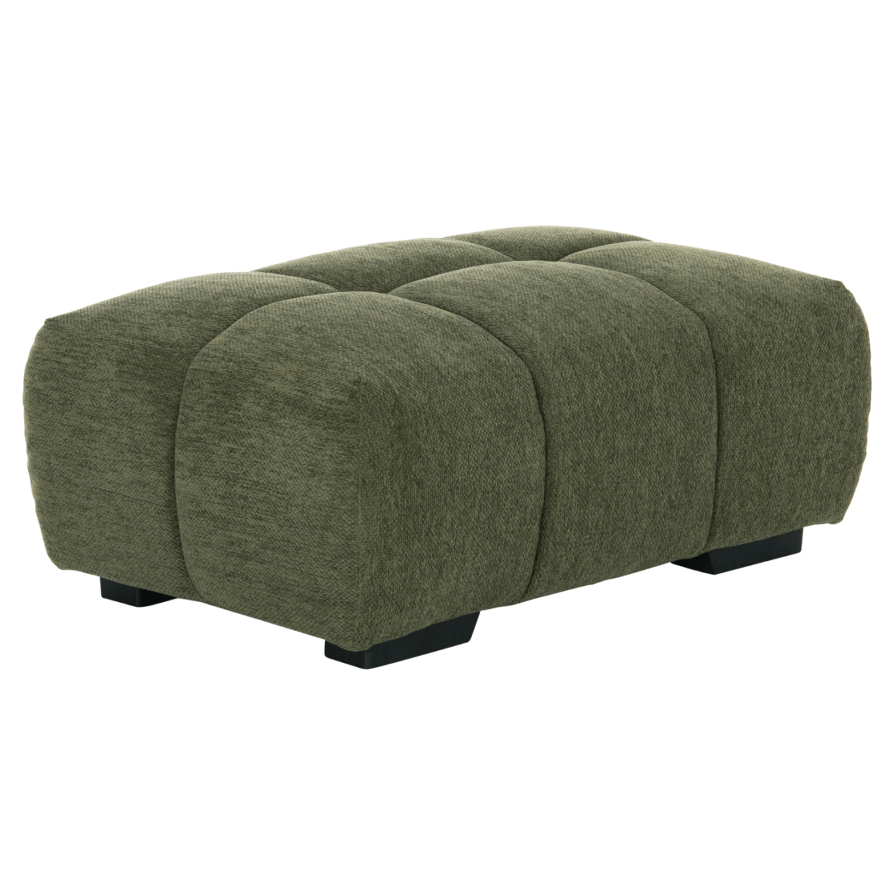FOOT STOOL COVEN HM3342.04 GREEN FABRIC 100x65x37Hcm. [5]