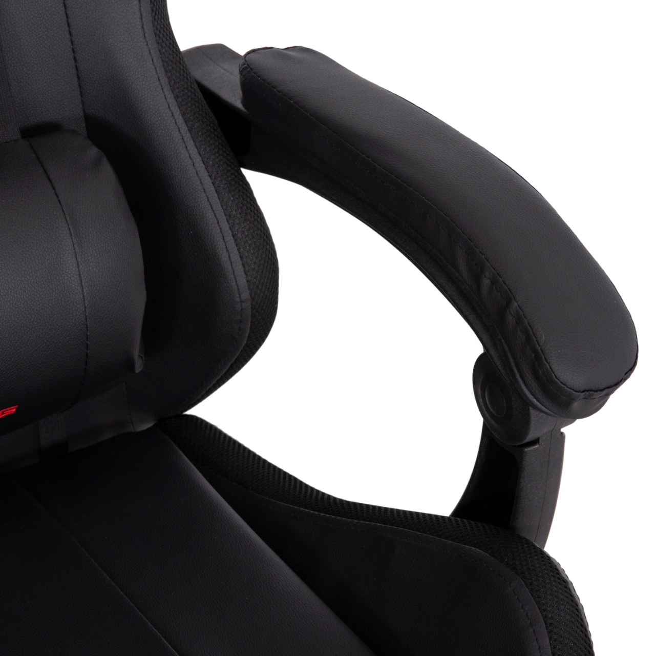 GAMING ARMCHAIR DARREN HM1203.01 BLACK-RED PVC 58.5x100x120Hcm. [8]