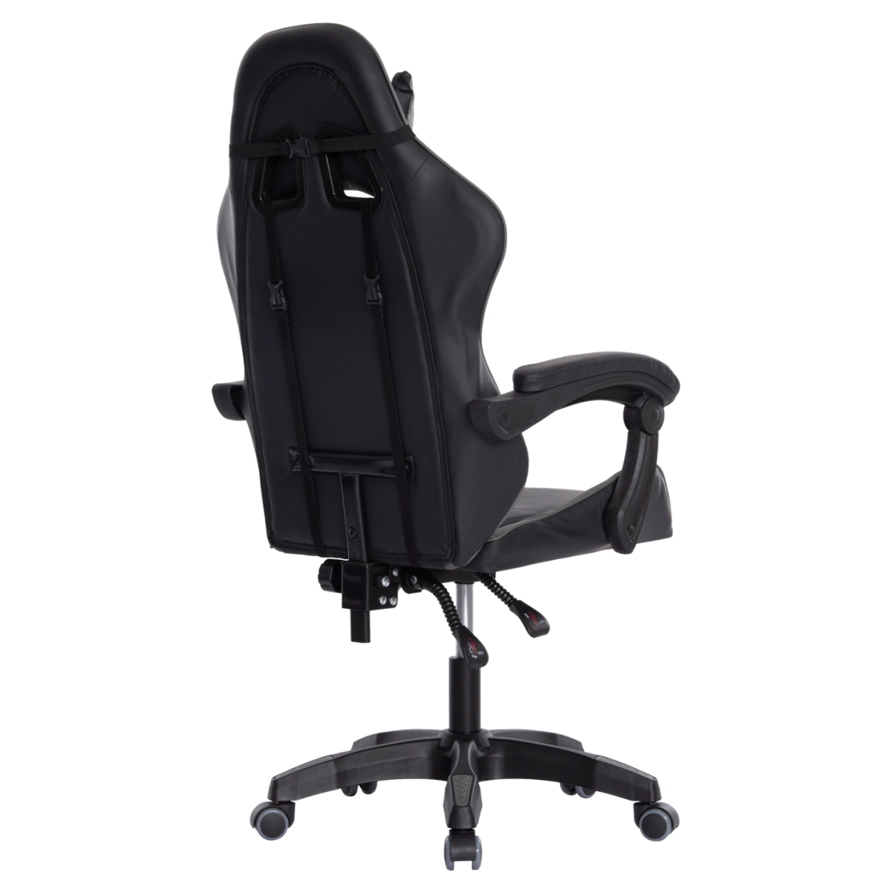 GAMING ARMCHAIR DARREN HM1203.10 BLACK-GREY PVC 60x60x120Hcm. [5]