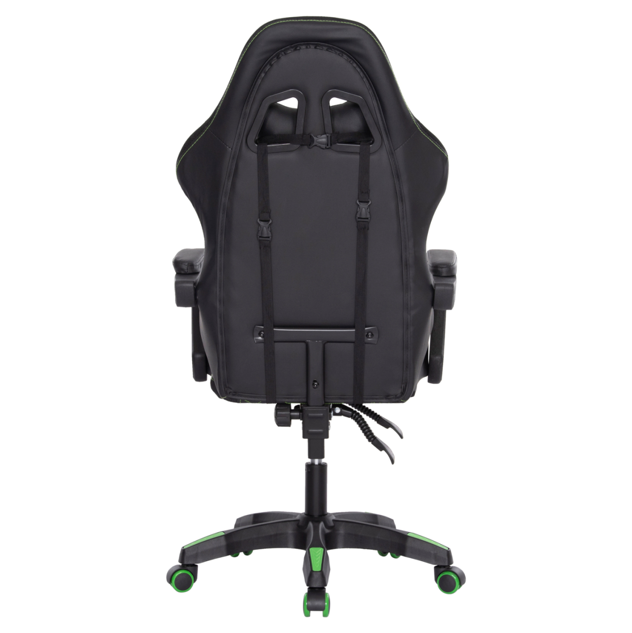 GAMING ARMCHAIR LOOT HM1204 BLACK-GREEN PVC 60x60x120Hcm. [7]