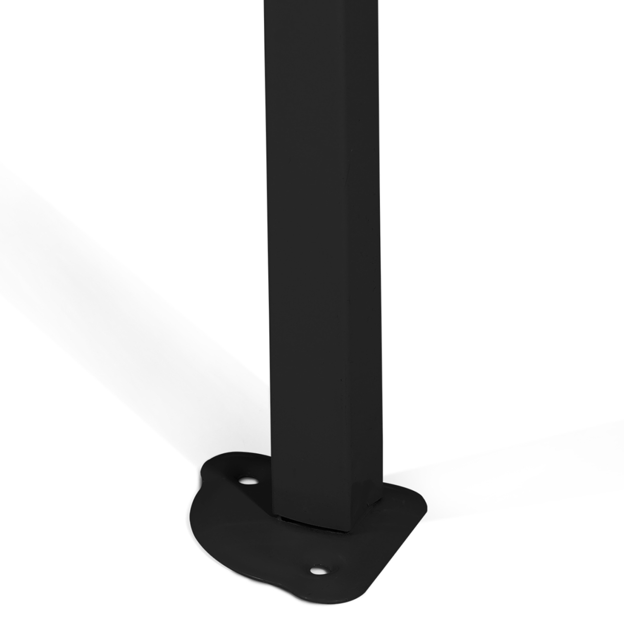 GAZEBO MATTHEW HM6310 FOLDABLE-METAL BLACK FRAME-WHITE SHADE 3x3x3.10Hm [4]