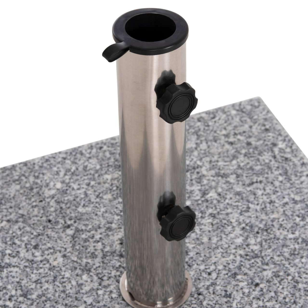 GRANITE UMBRELLA BASE 40KG WITH HANDLE and WHEELS HM6564--TUBE DIAMETER Φ48 [4]
