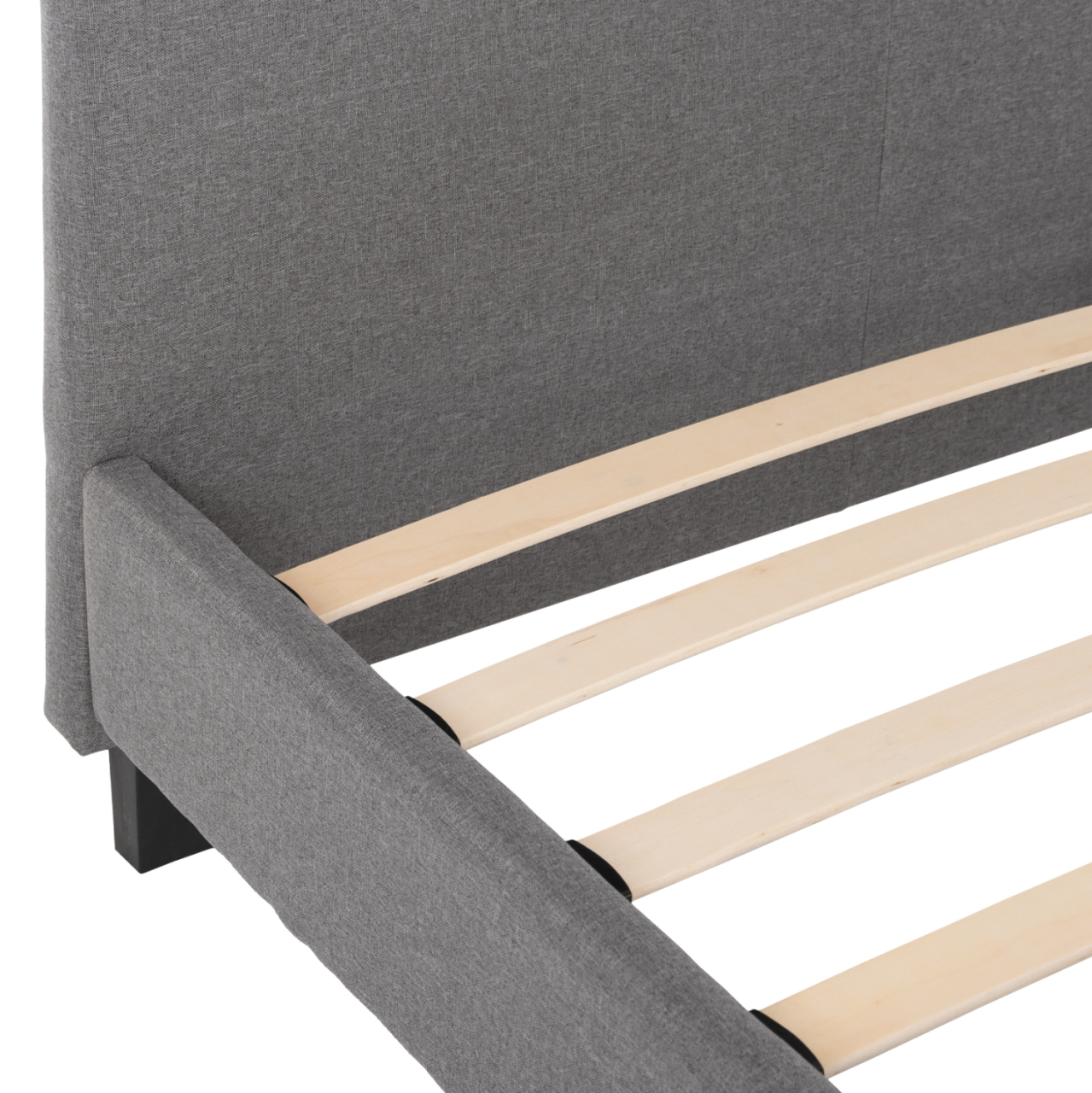 GRAY FABRIC BED HM553.11 FOR MATTRESS 150x200 EK. [6]