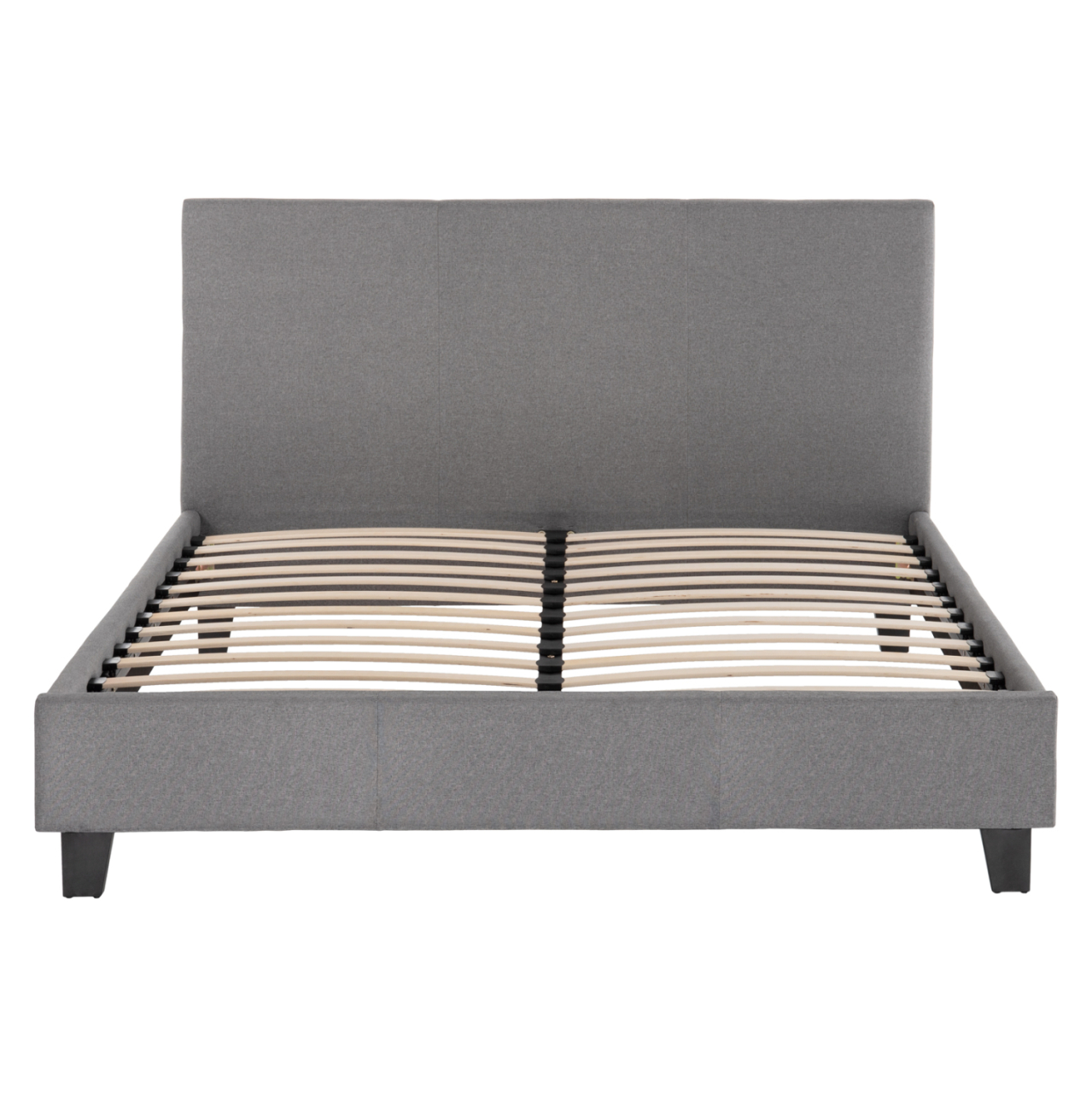 GRAY FABRIC BED HM553.11 FOR MATTRESS 150x200 EK. [4]