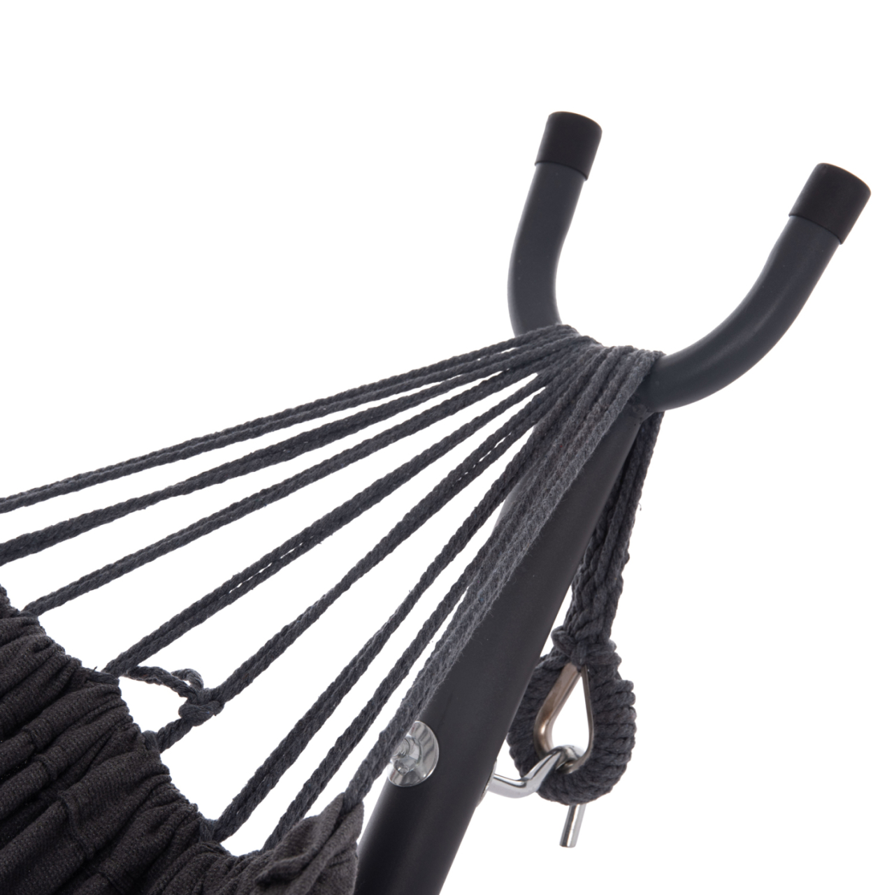 HAMMOCK CRAVE HM6304.01 ANTHRACITE METAL FRAME-DARK GREY FABRIC 265x93x105Hcm. [4]