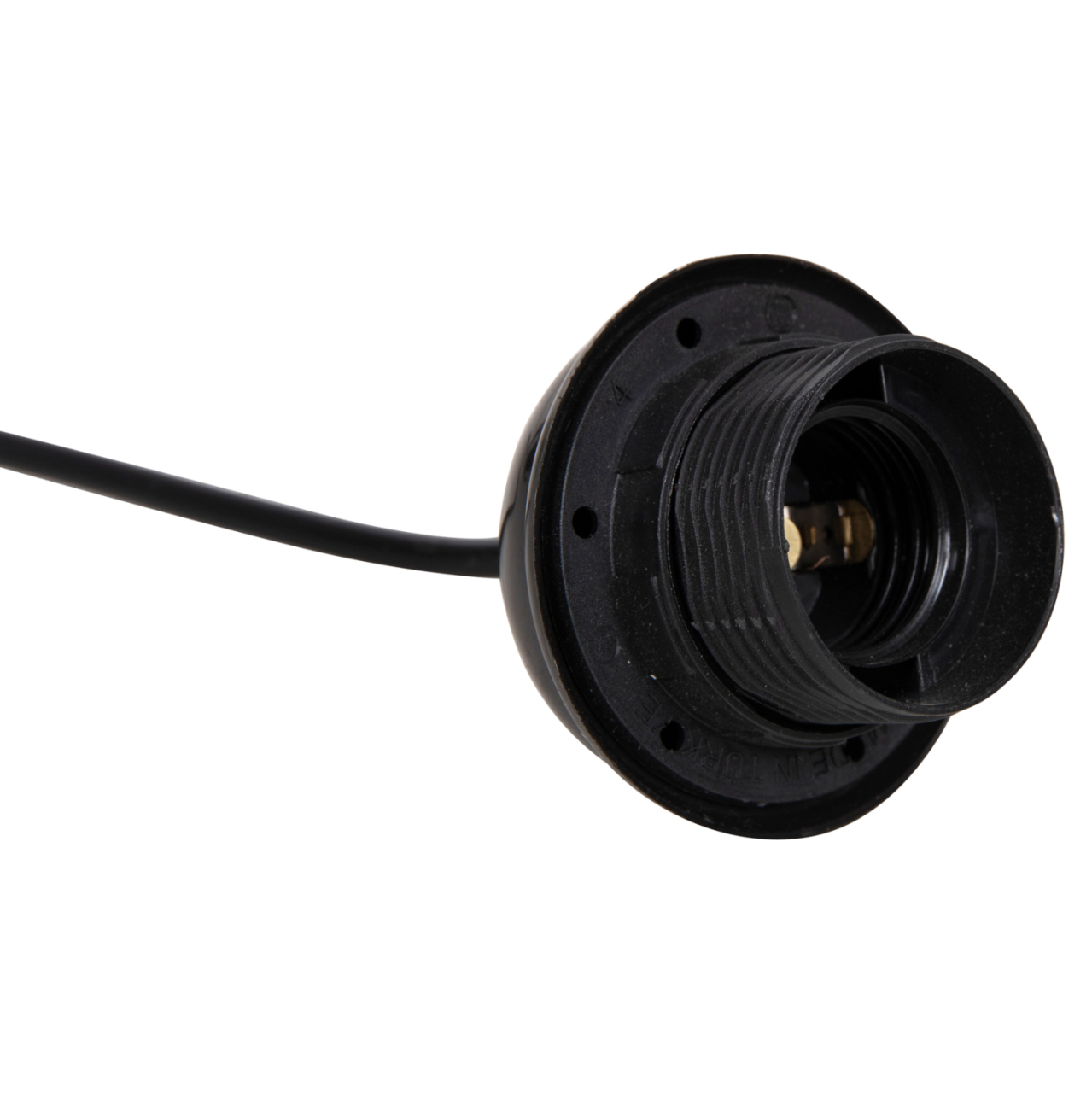 HANGING CABLE FOR PENDANT LAMPS WITH SOCKET IN BLACK HM4187 [4]