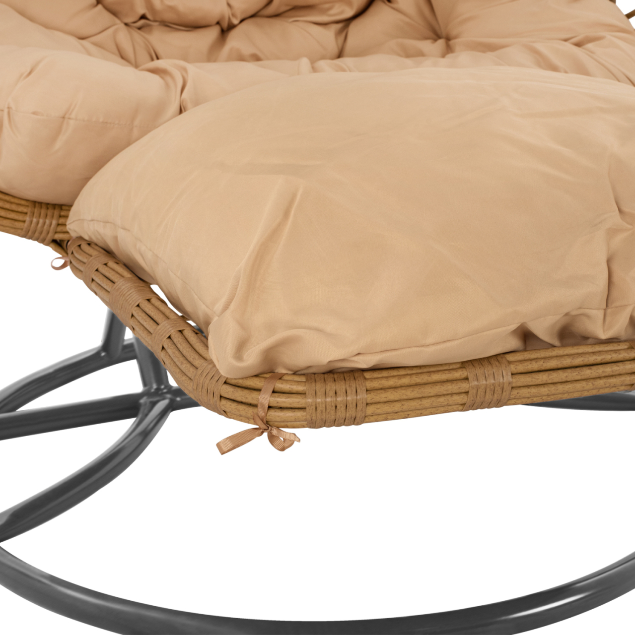 Hanging Double armchair nest Grey-Beige with pillow HM5754.01 120'x200 cm [9]