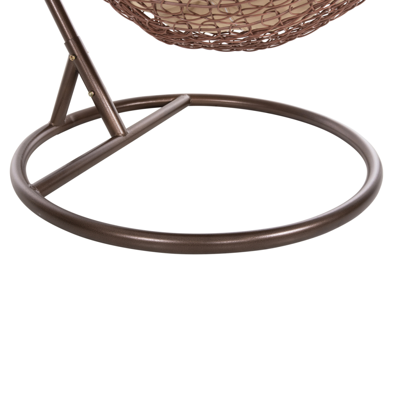 HANGING NEST MILLIE HM5996.05 METAL IN BROWN-SYNTHETIC RATTAN IN BROWN Φ95x195Hcm. [10]
