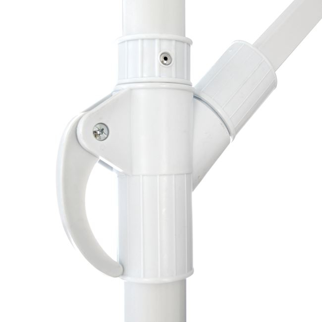 Hanging Umbrella D300x237cm. Rounded with 4 legs at the base HM6008 [8]