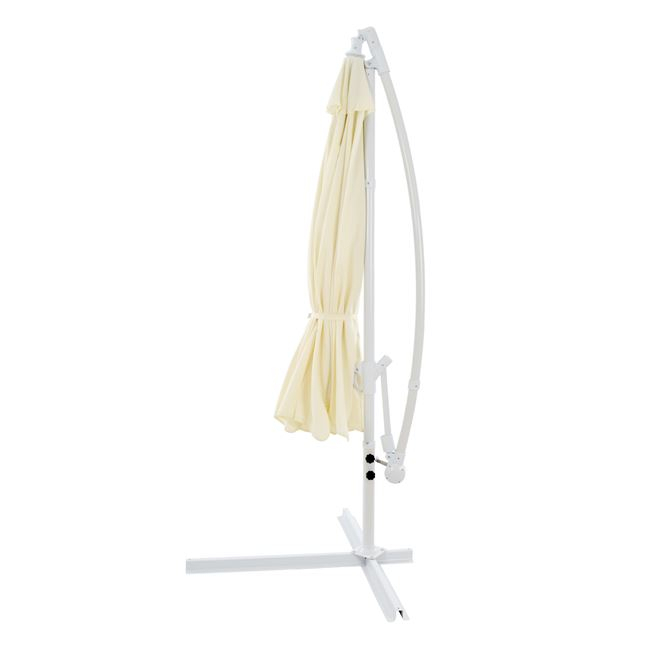 Hanging Umbrella D300x237cm. Rounded with 4 legs at the base HM6008 [3]