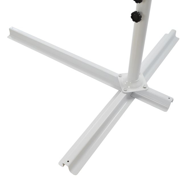 Hanging Umbrella D300x237cm. Rounded with 4 legs at the base HM6008 [10]