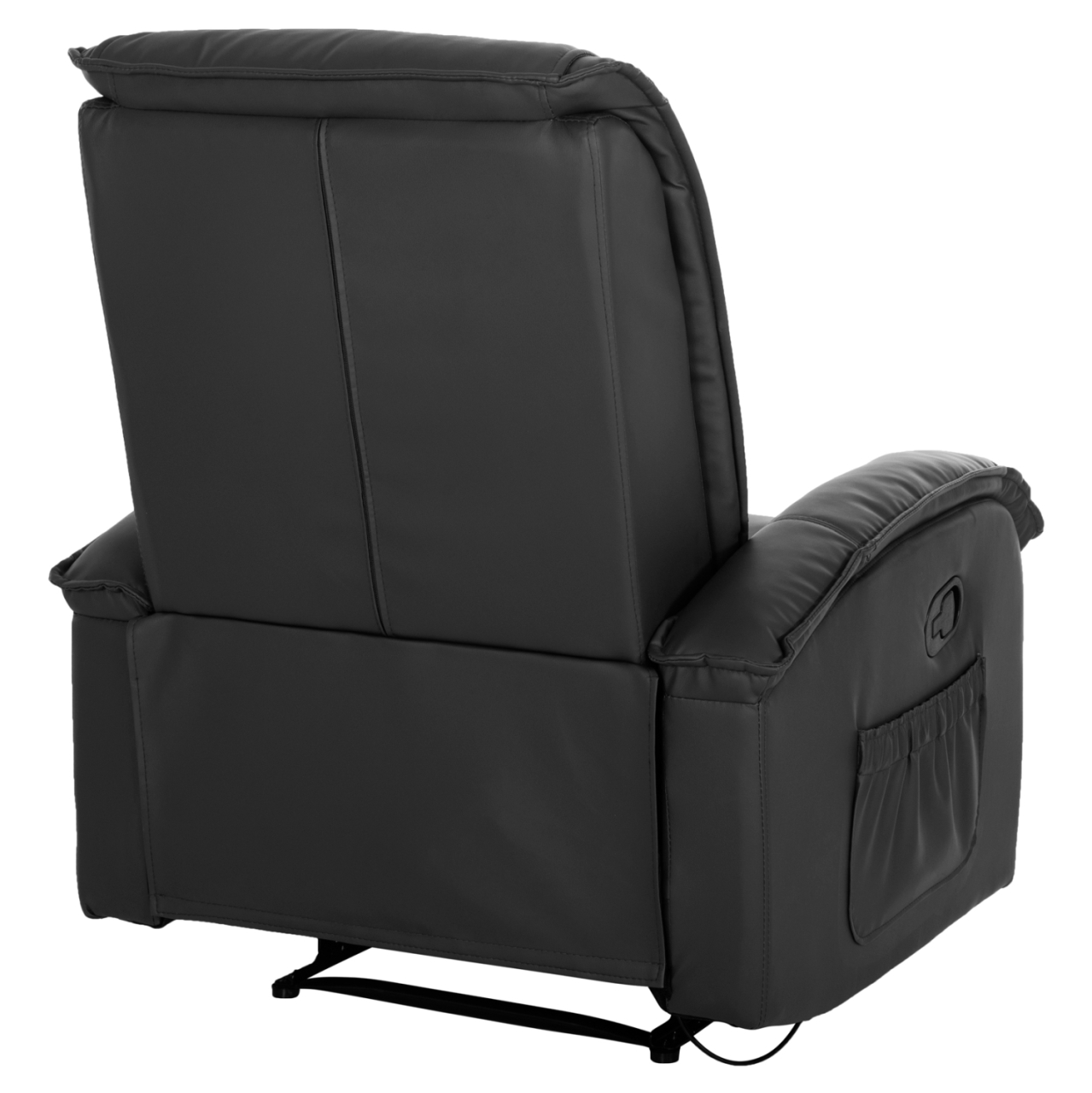 HM0026.01 Armchair Relax, massage mechanism, PU black 88x90x80 cm [6]