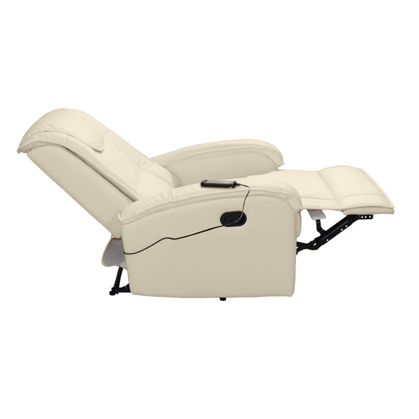 HM0026.02 Armchair, massage mechanism, PU OFF-WHITE 80x96x97 cm [3]