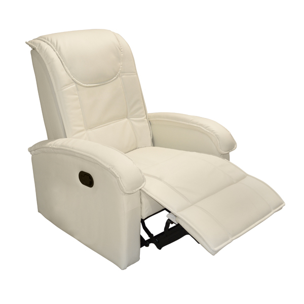 HM0026.02 Armchair, massage mechanism, PU OFF-WHITE 80x96x97 cm [2]