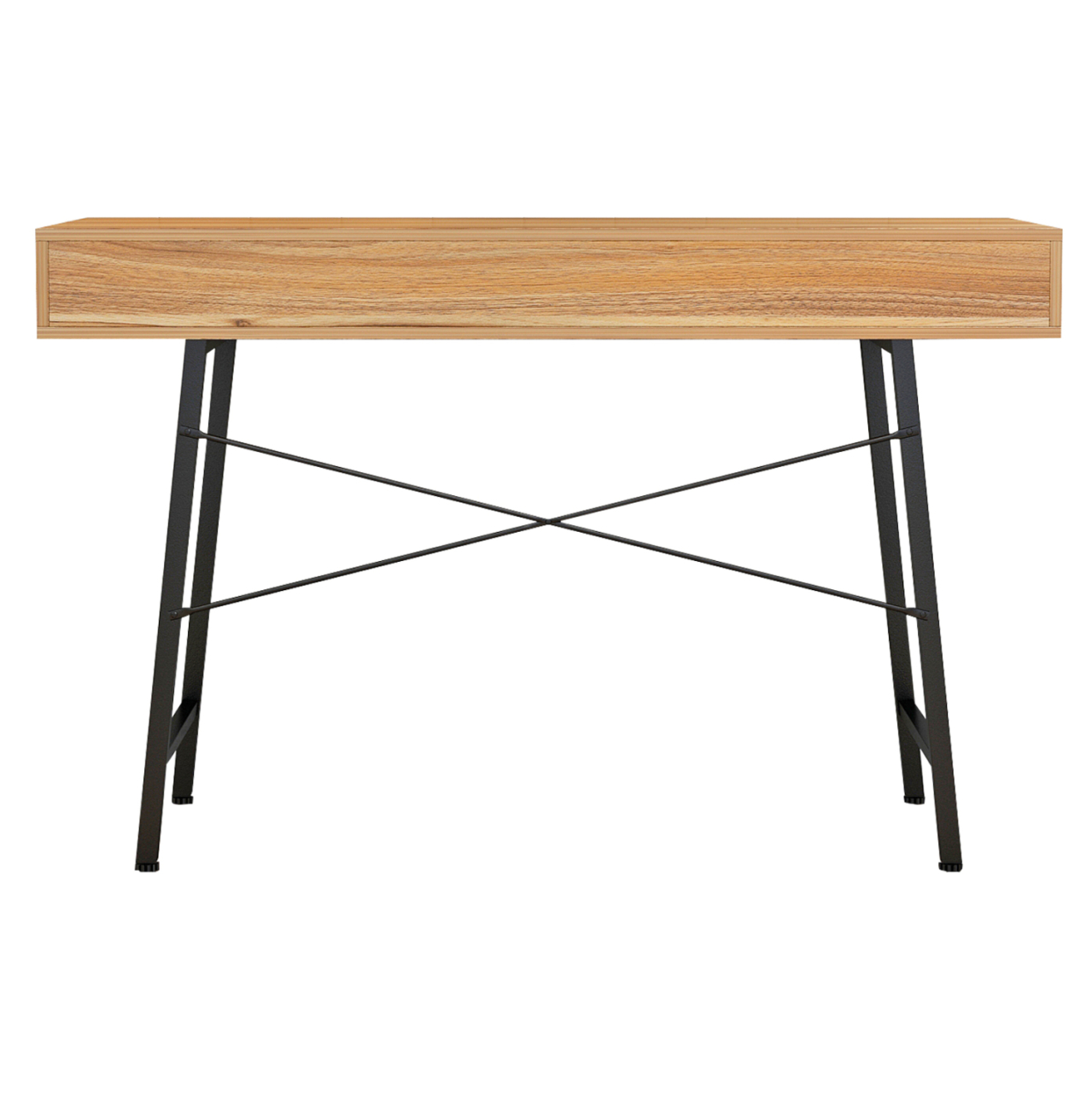 HM2128.03 desk, walnut-grey-black, 120x48x76,5 [6]