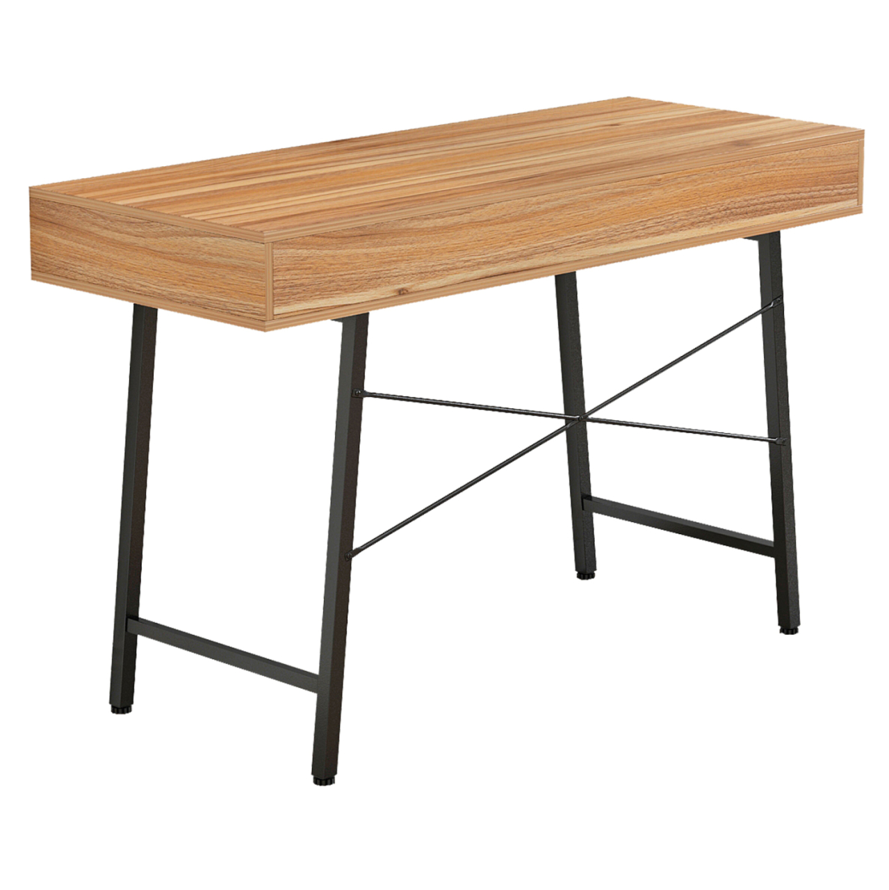 HM2128.03 desk, walnut-grey-black, 120x48x76,5 [5]