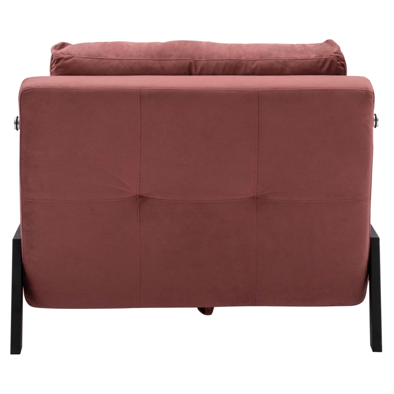 HM3078.12 ARMCHAIR/BED CONSTANCE, DUSTY PINK VELVET 95x92x66Y cm. [6]