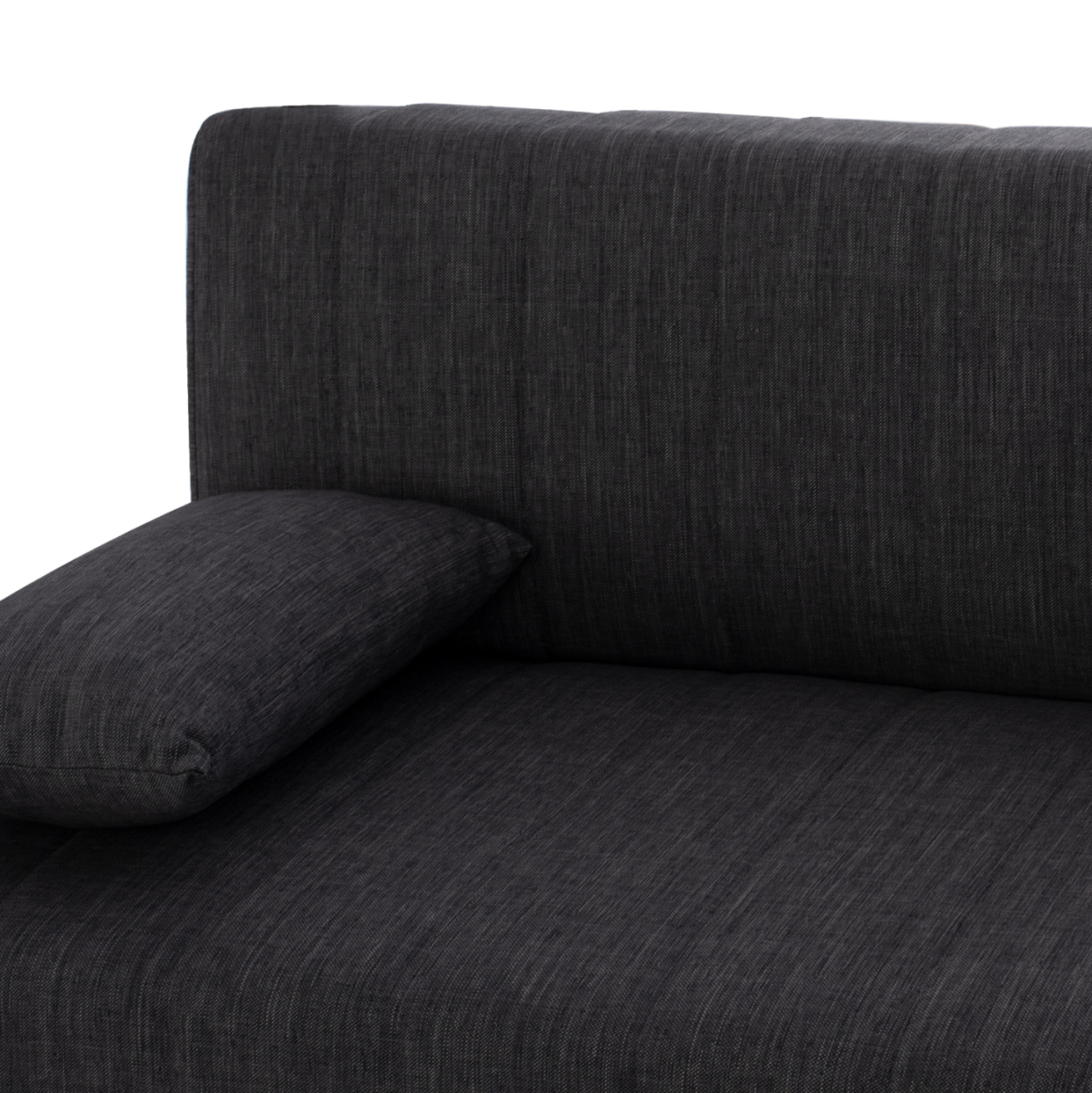 Hm3239.03 ANDRI three-seater sofa-bed, gray fabric, short legs, without arms [6]