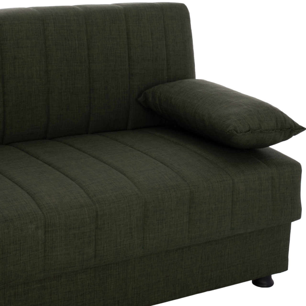 Hm3239.05 ANDRI three-seater sofa-bed, cypress green fabric [6]