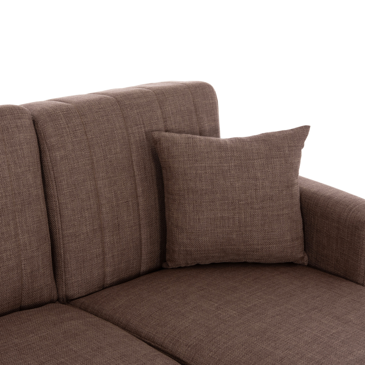 HM3244.02, corner sofa-bed, reversible, brown, 202x140x78H [8]