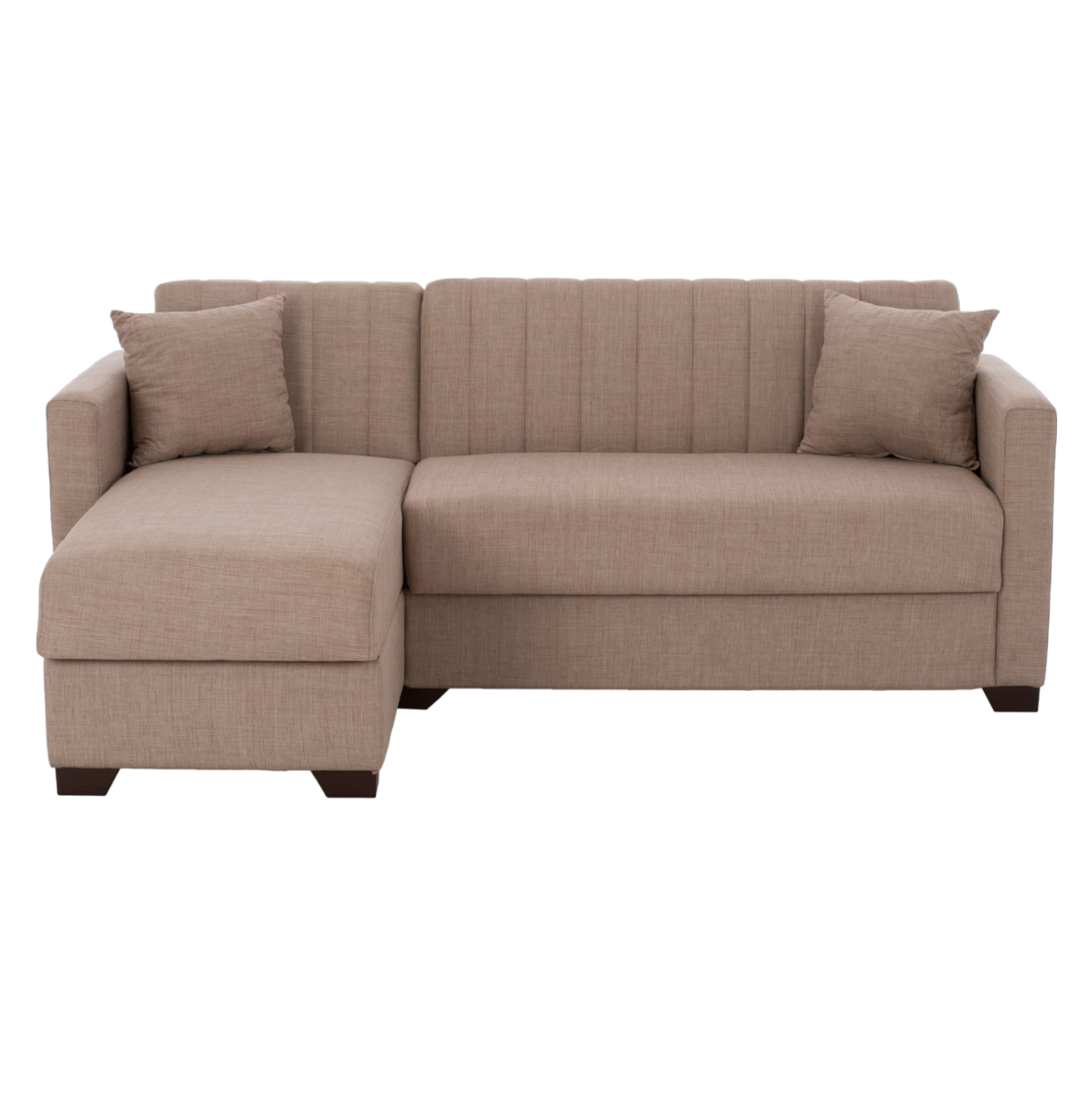 HM3244.04 corner sofa-bed, reversible, 200x133x77Ηcm, beige [4]
