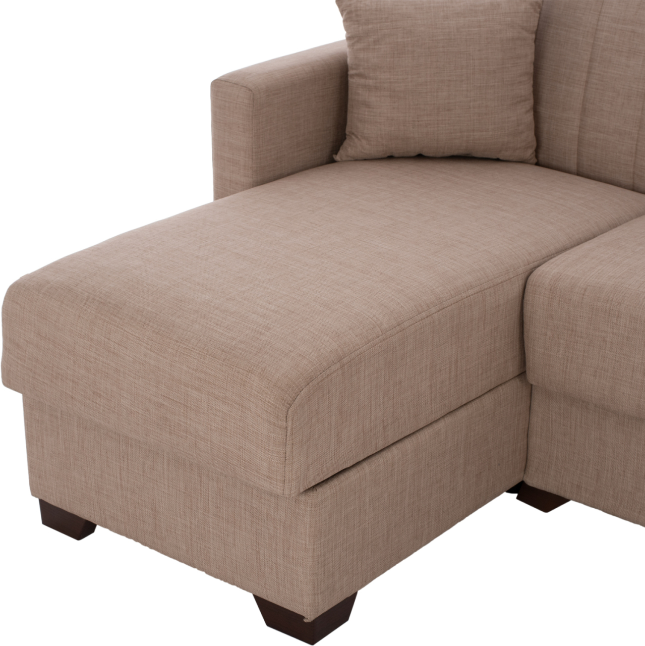 HM3244.04 corner sofa-bed, reversible, 200x133x77Ηcm, beige [7]