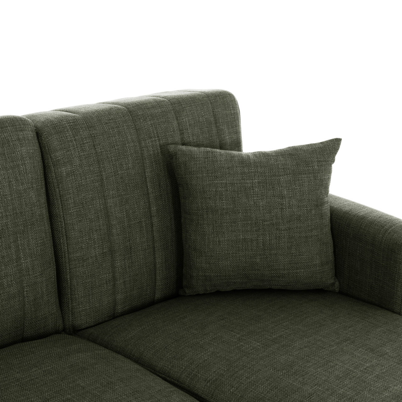 HM3244.05, corner sofa-bed, dark olive, reversible, 202x140x78cm [8]
