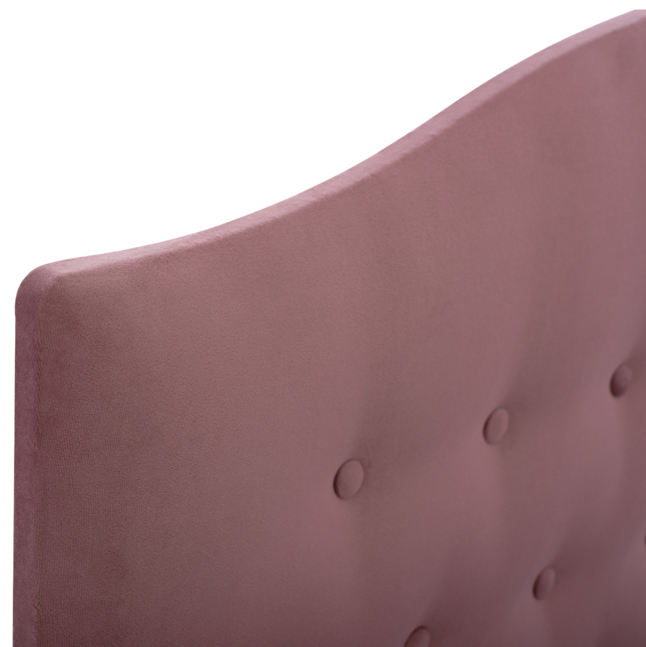 HM624.12 bed MALENA, storage space, dusty pink velvet, 160x200 [7]