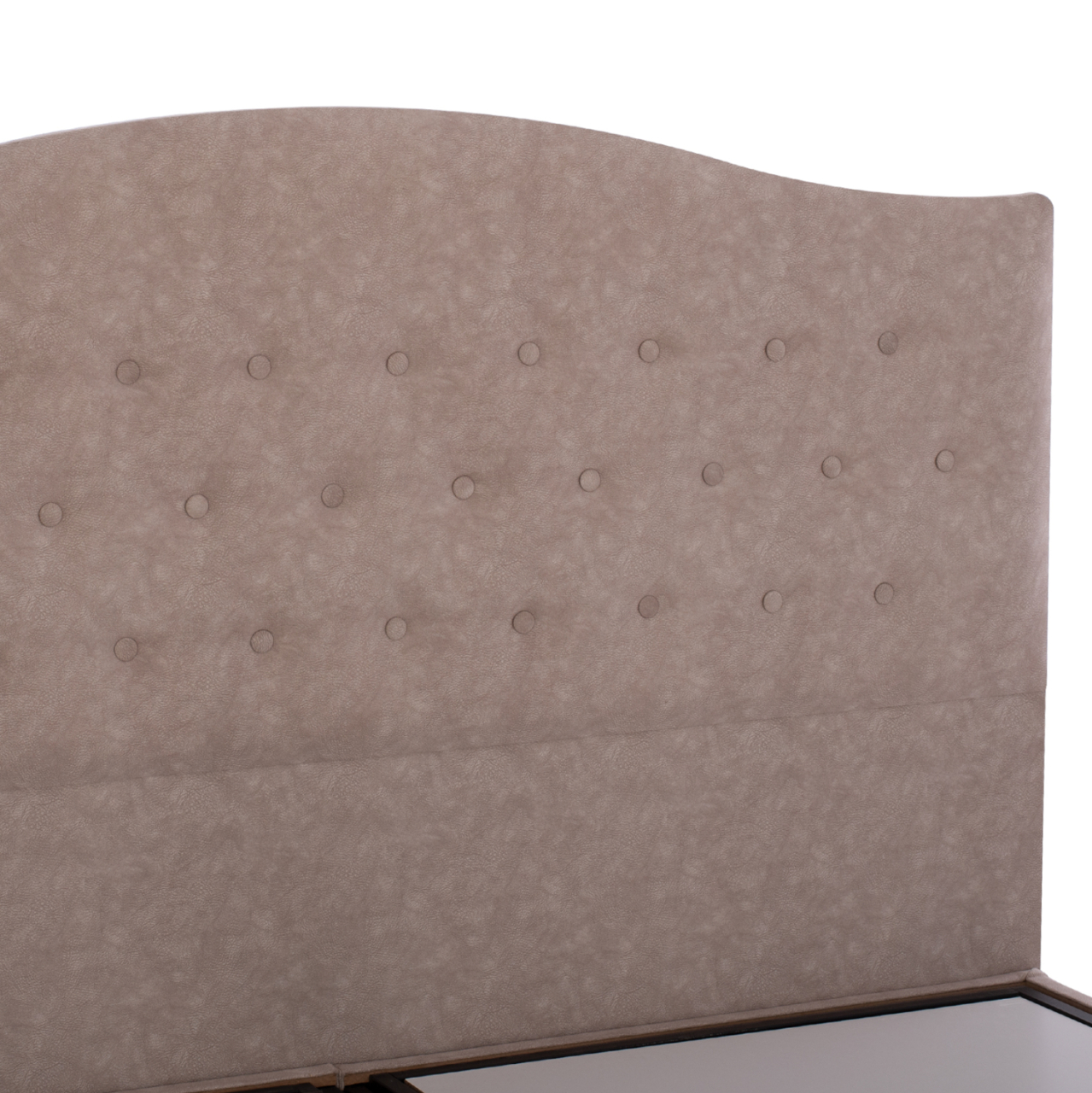 HM624.22 bed MALENA, storage space, beige nubuck-type fabric, 160x200 [6]