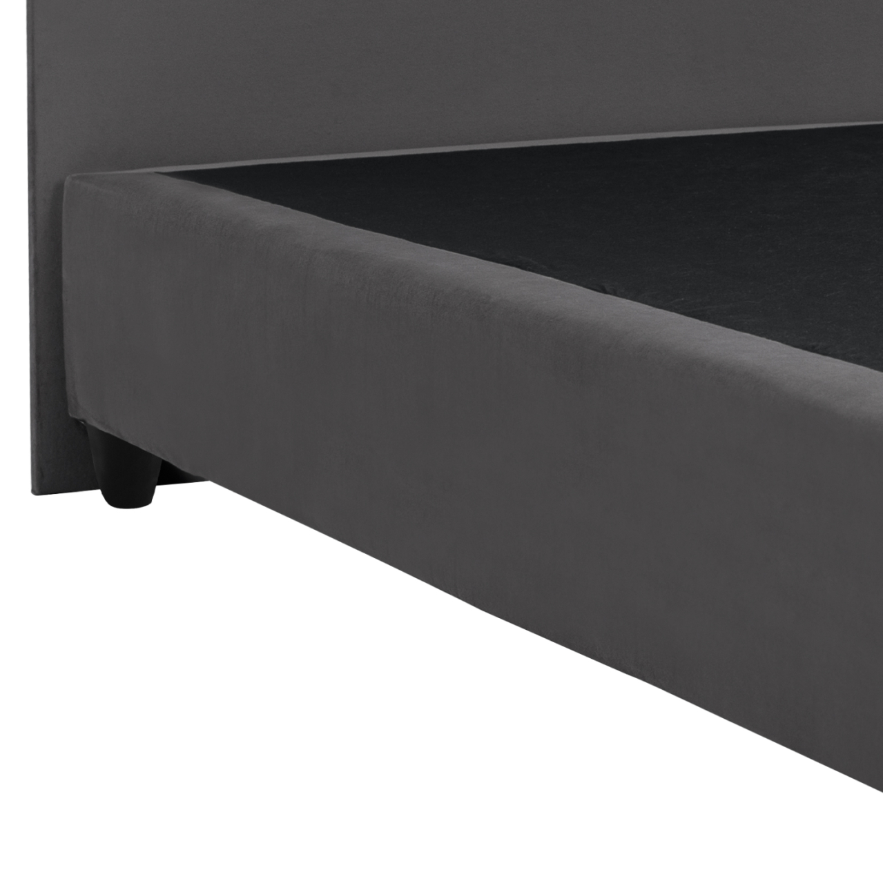 HM638.10 MALENA bed, grey velvet, 150x200 [5]