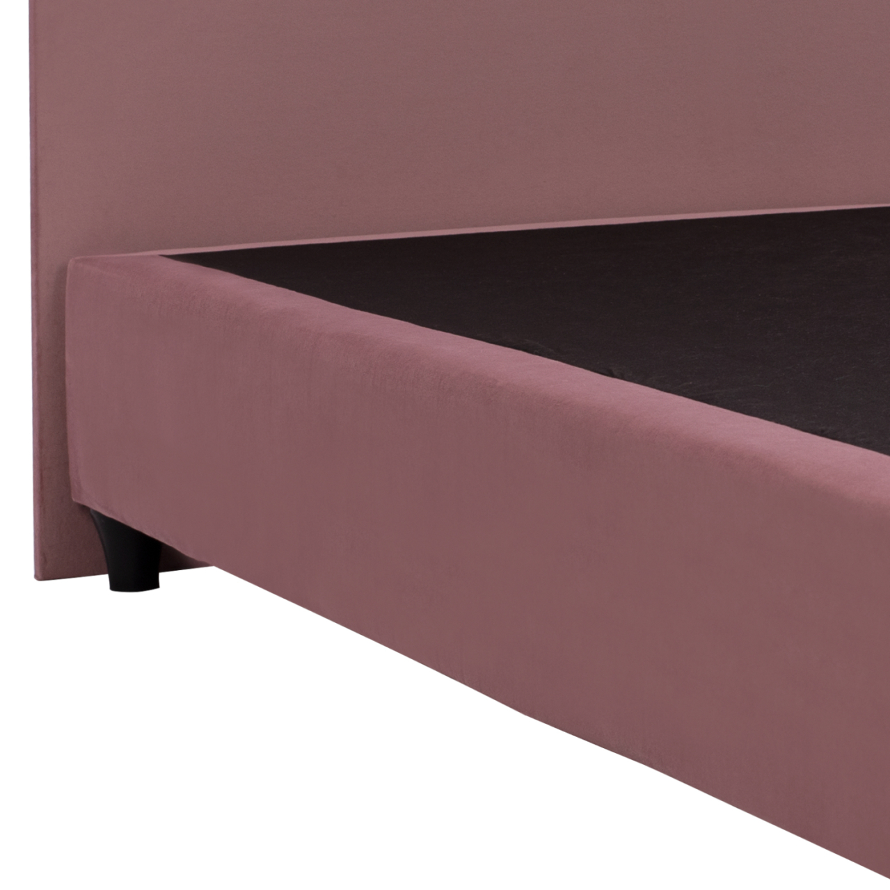 HM646.12 bed MILO, Dusty Pink velvet, 120x200 [4]