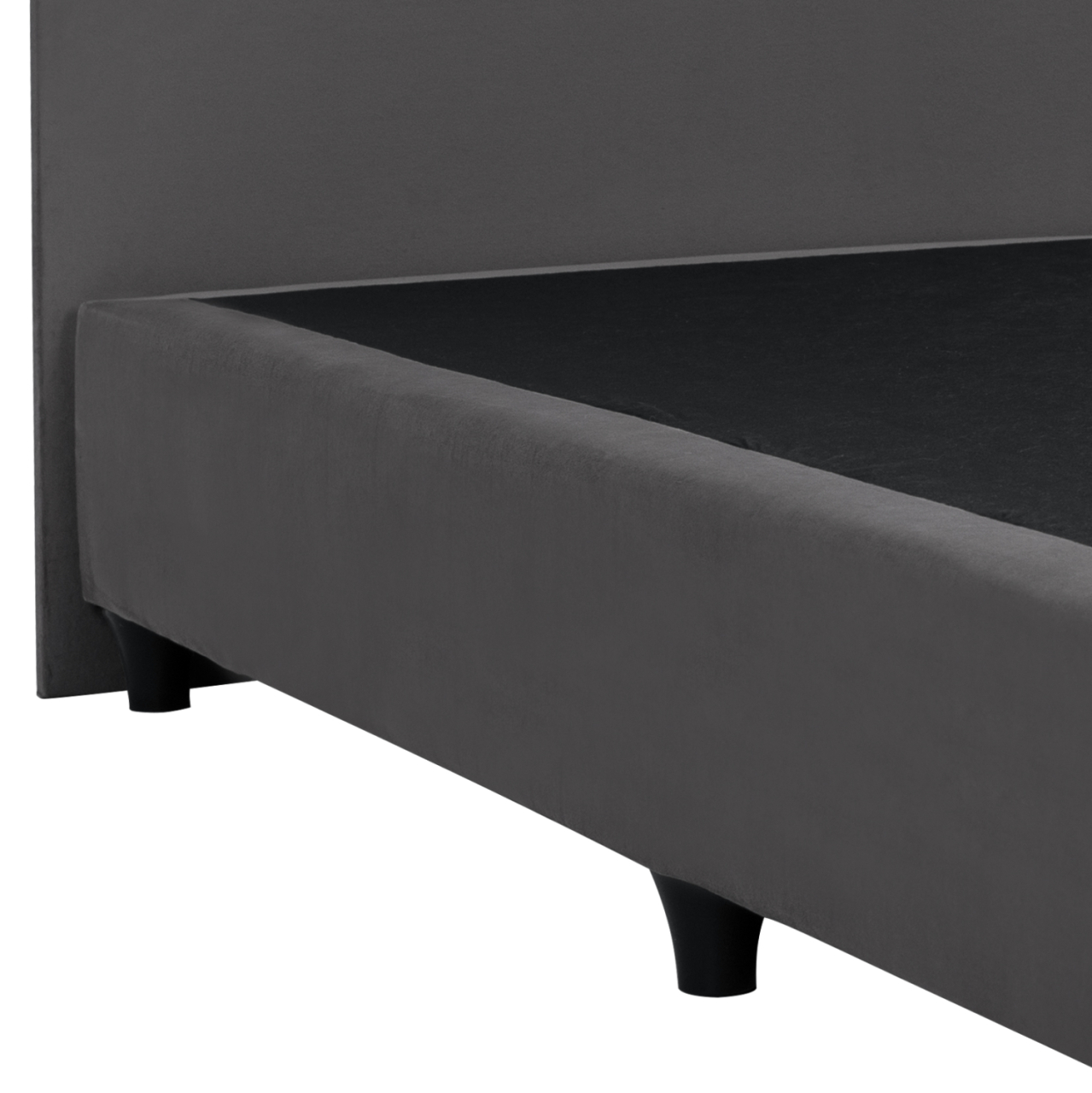 HM647.10 BED MALENA, GREY VELVET, 120x200 [7]