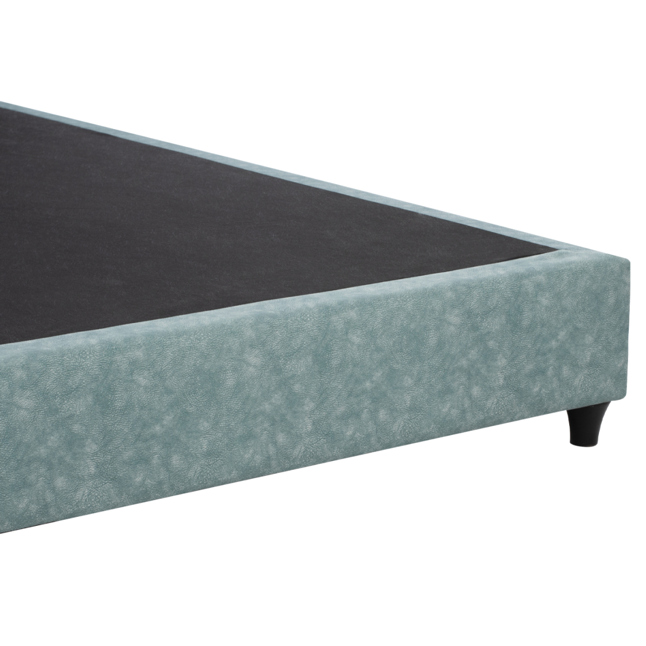 HM648.27 bed, light green nubuck-type fabric, 120x200 [8]