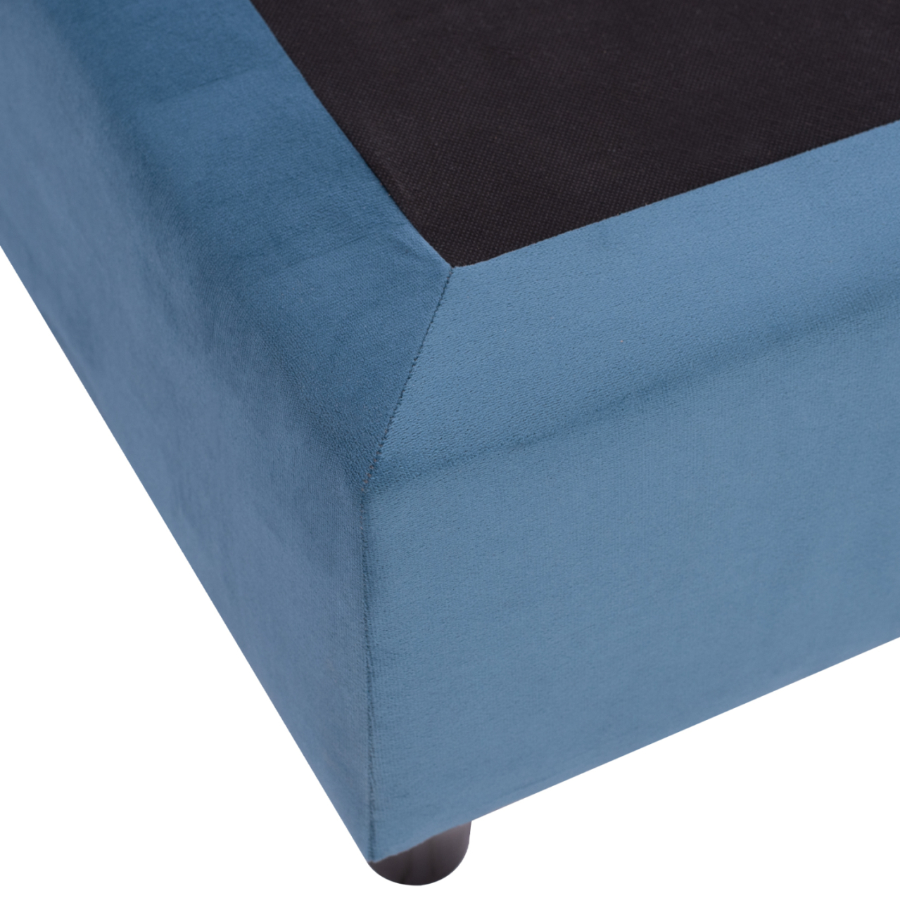 HM652.09 bed MILO, blue velvet, 90x200 [9]
