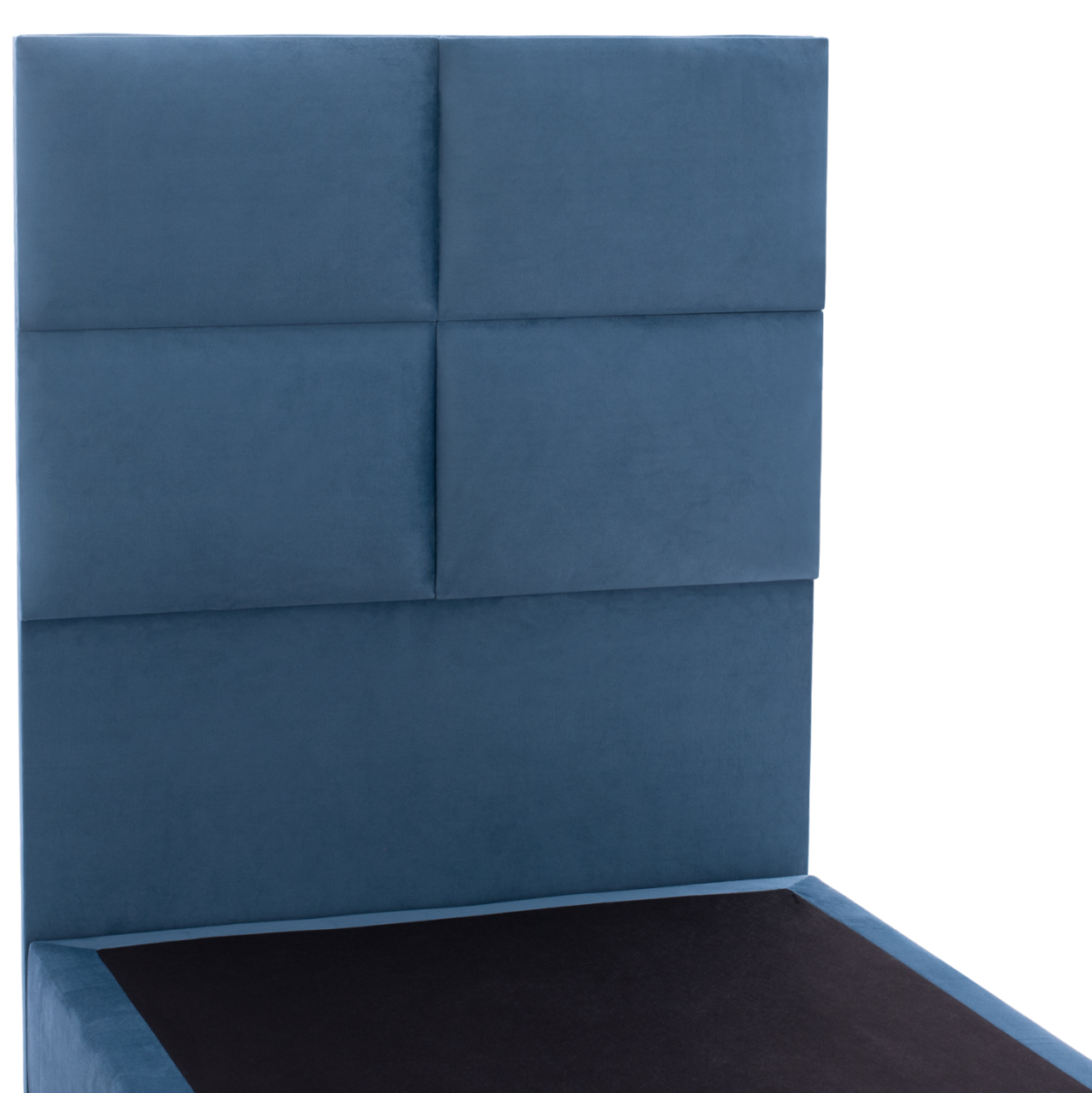 HM652.09 bed MILO, blue velvet, 90x200 [5]