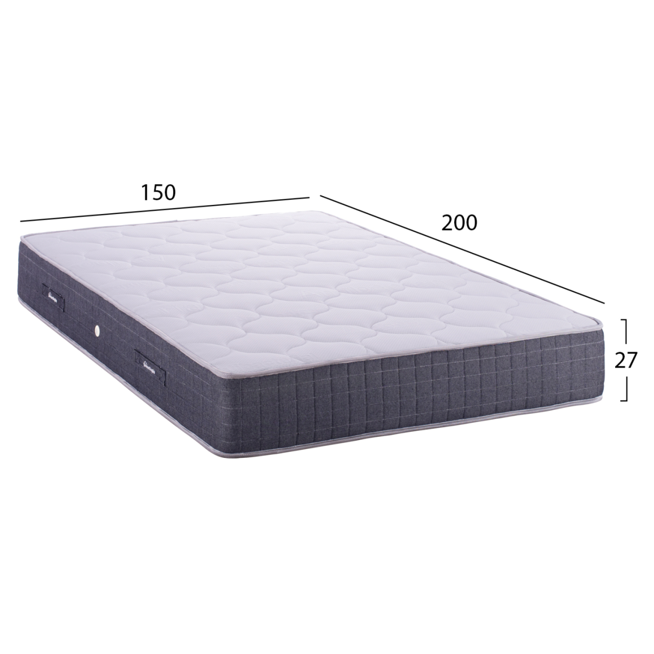 HM656.150 DREAMTOPIA mattress, series Cloud09, bonnell spring, 150x200x27H [2]