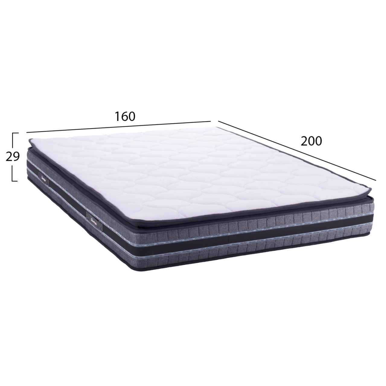 HM657.160 DREAMTOPIA mattress, series FRANKLIN, 160X200x29H [2]