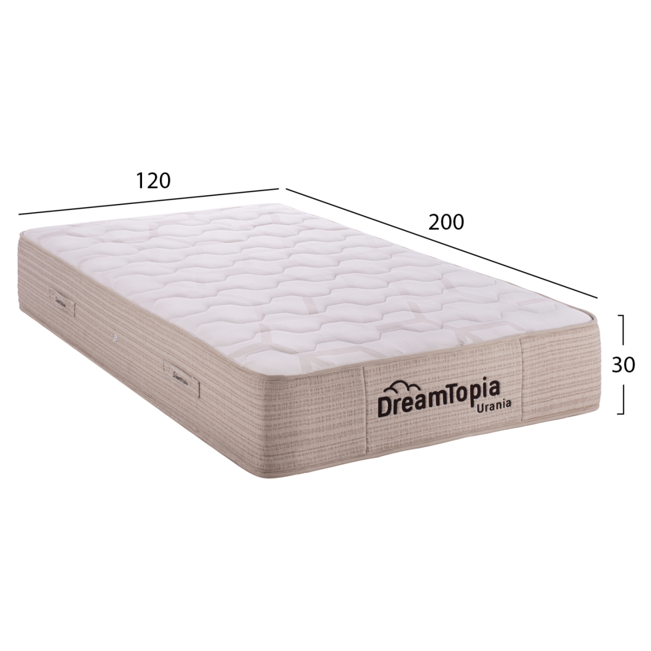 HM659.120 DREAMTOPIA mattress, series URANIA, 120x200x30H [2]