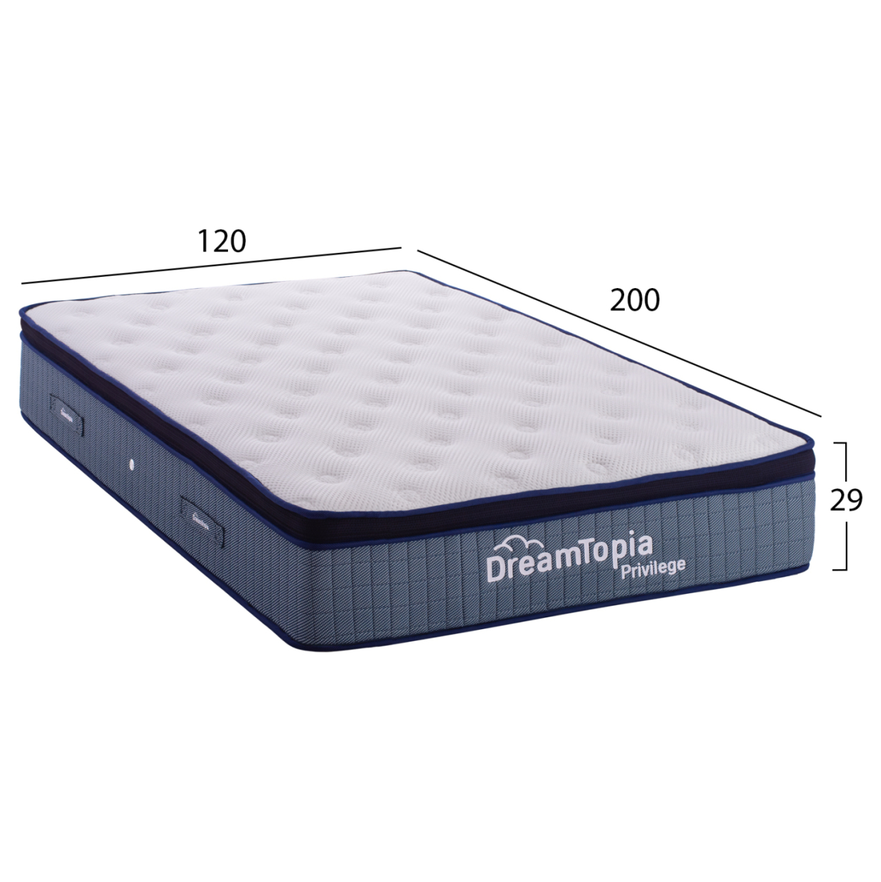 HM660.120 DREAMTOPIA mattress, series PRIVILEGE, 120x200x29H [2]