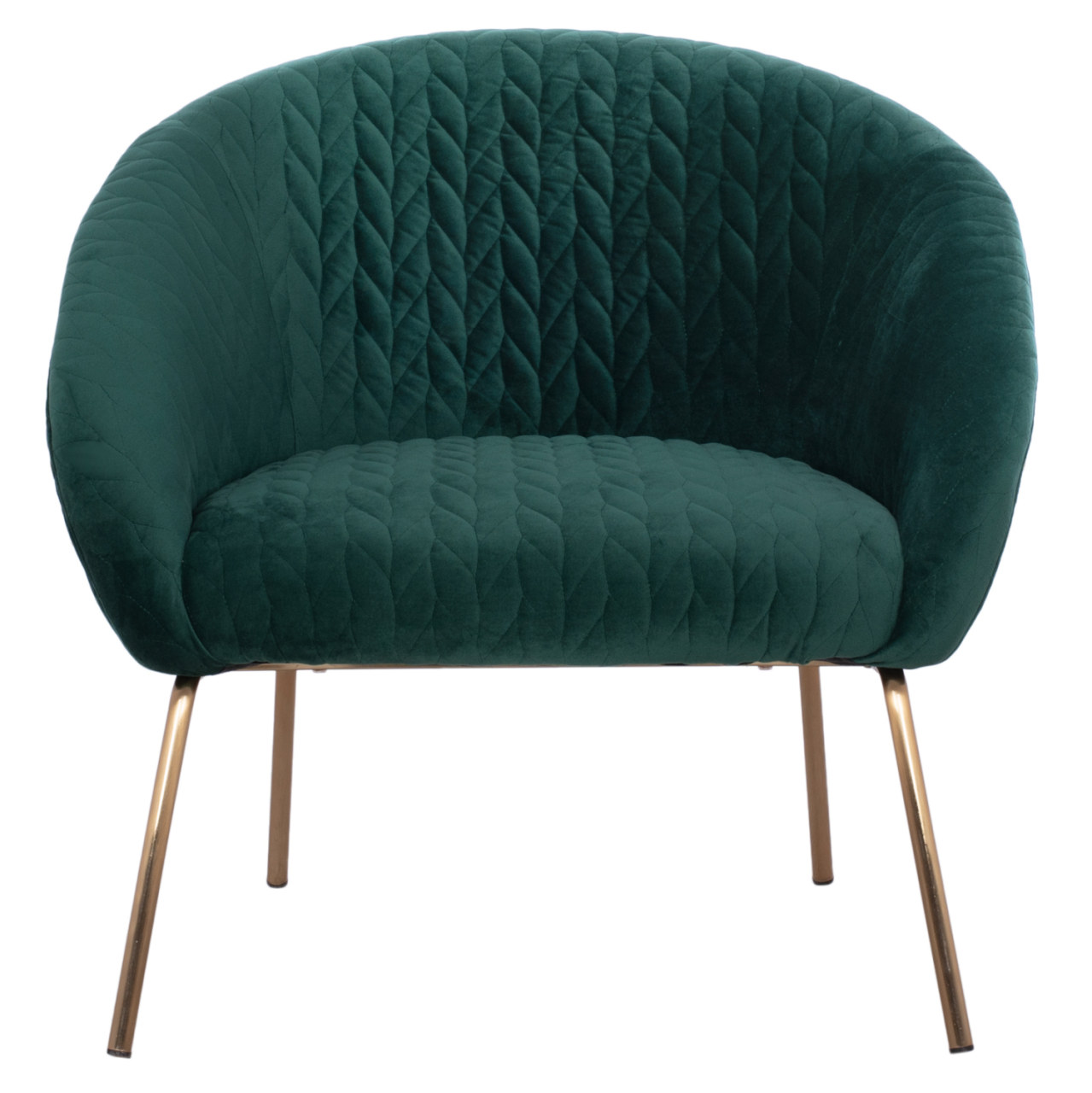 HM8549.03 armchair JOYCE, cypress green velvet, metallic legs [3]
