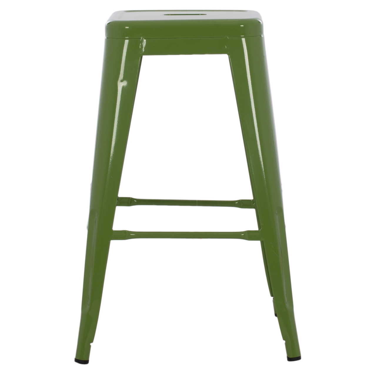 ΣΚΑΜΠΟ ΜΕΣΑΙΟΥ ΥΨΟΥΣ ΜΕΤΑΛΛΙΚΟ HM8573.13 MELITA ΣΕ LIGHT OLIVE GREEN 43x43x67Yεκ. [3]