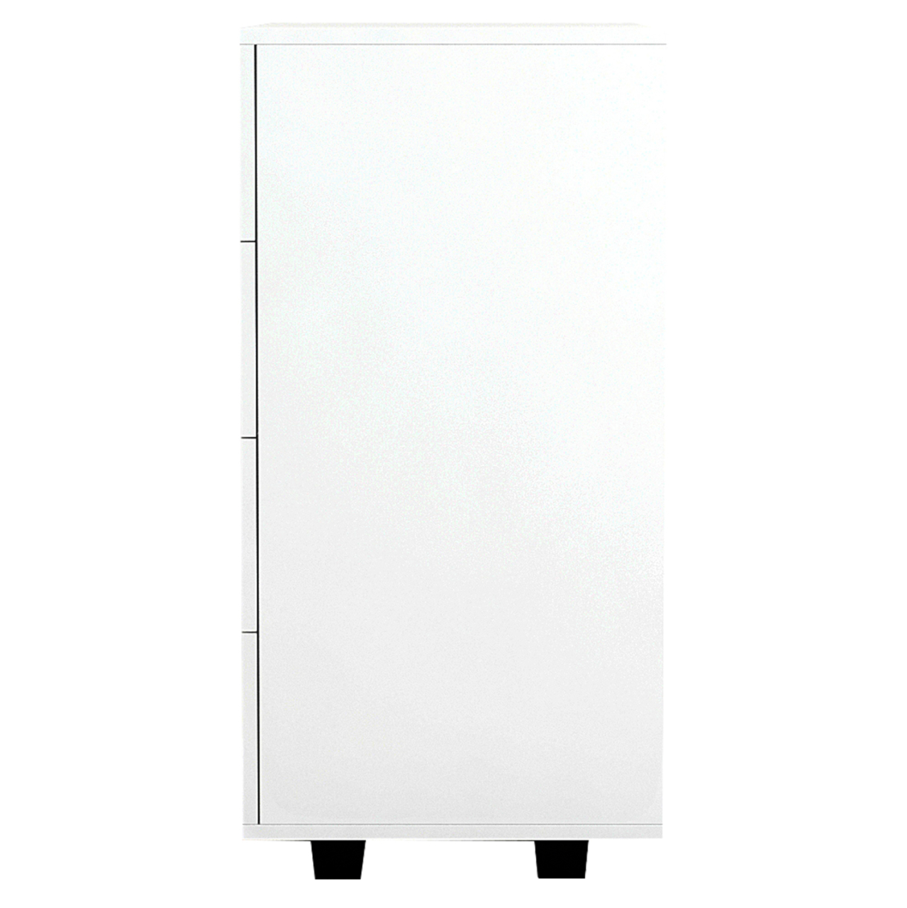 HM8996.03 4-drawer cabinet THORG, white, melamine, 80x40x83H [3]
