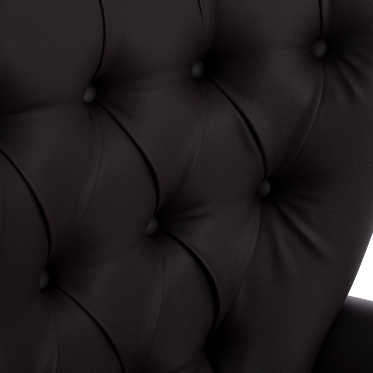 HM9217.03 bergere, chesterfield-style, brown PU, 87x88x100 [10]