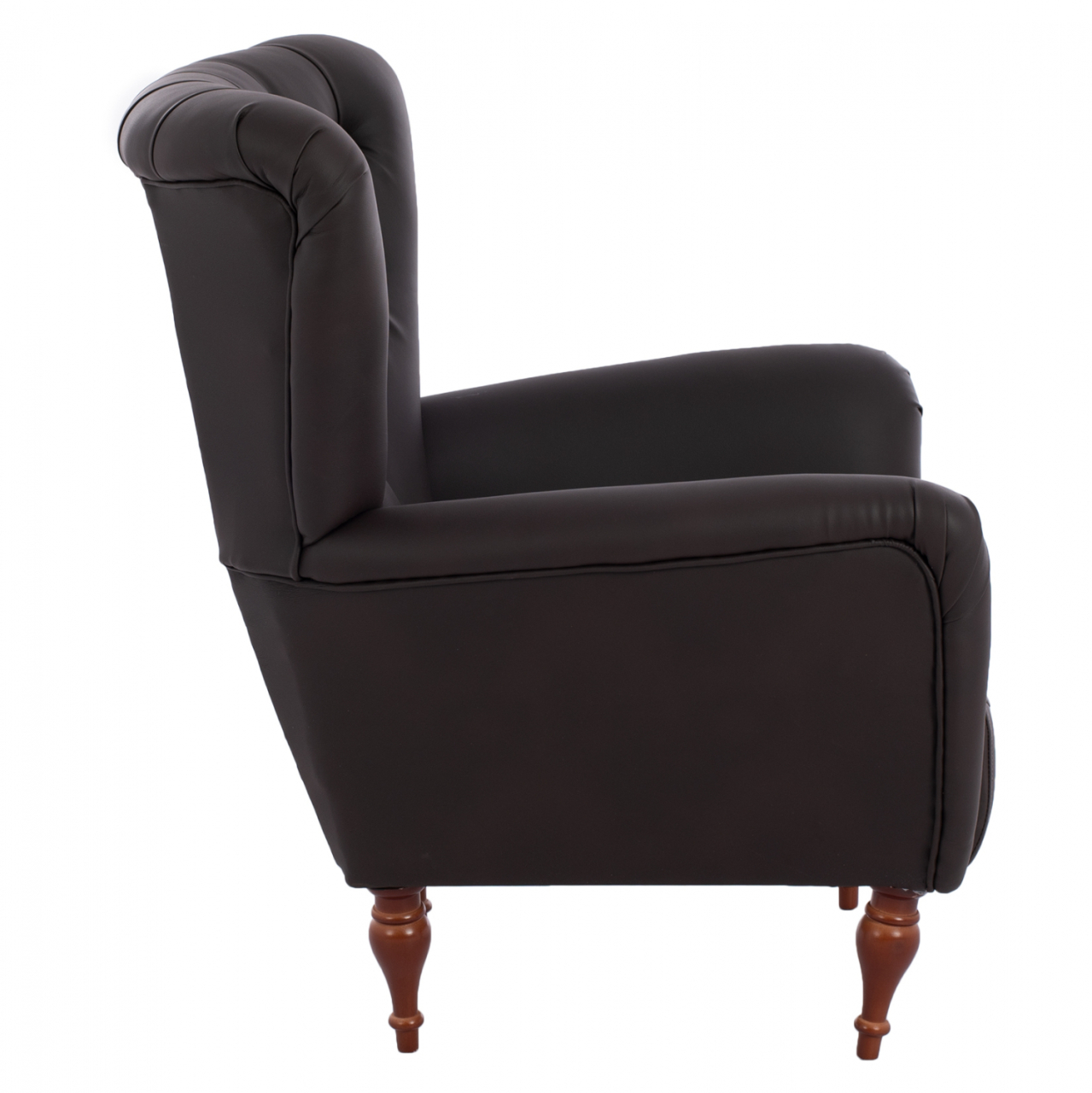 HM9217.03 bergere, chesterfield-style, brown PU, 87x88x100 [4]