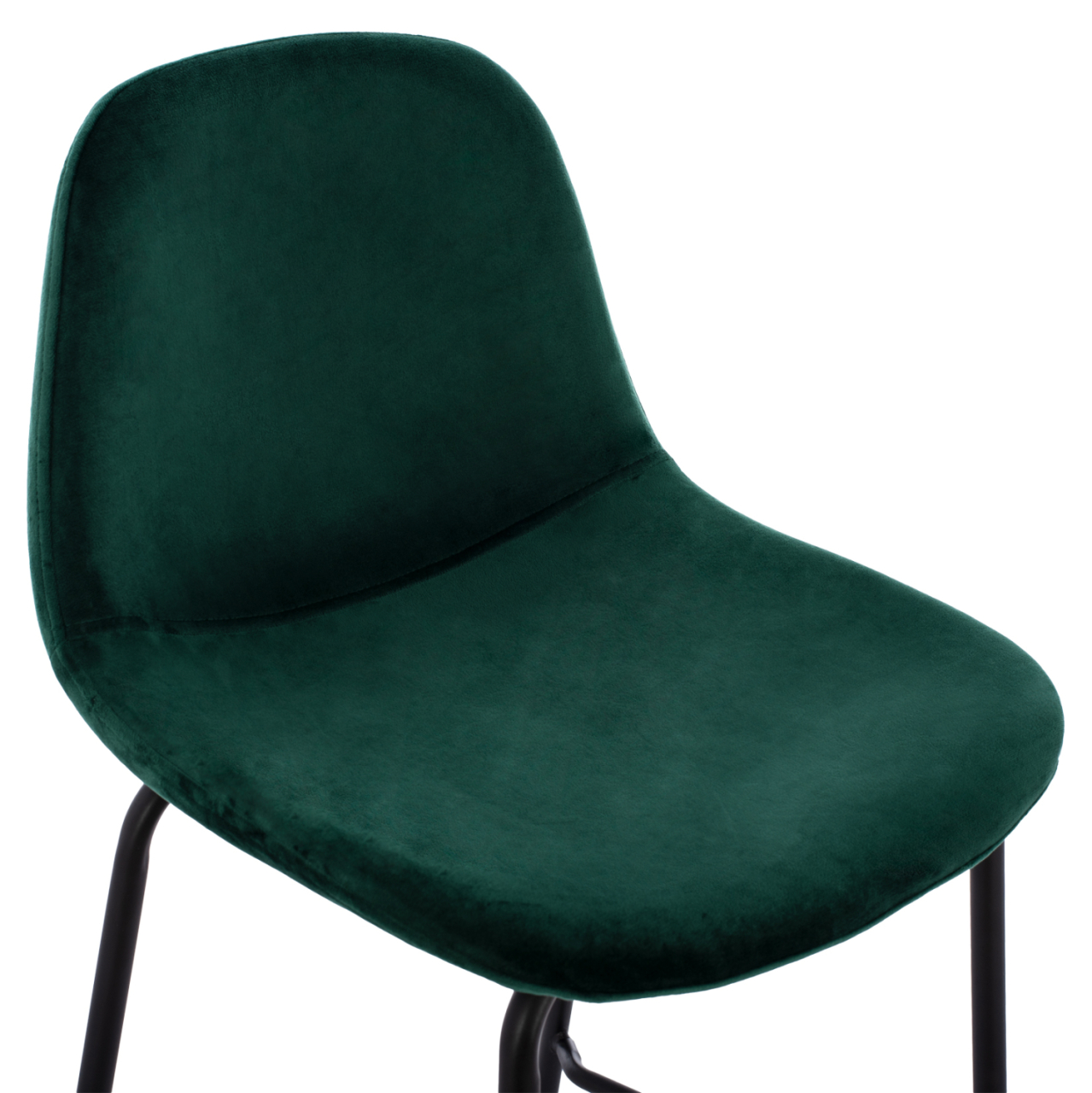 HM9298.13 bar stool VINCENT, cypress green, metal legs, 47x51x96 [10]