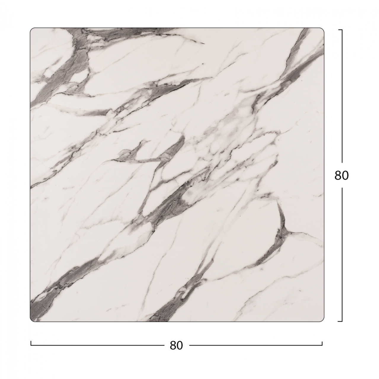 ΕΠΙΦΑΝΕΙΑ ΤΡΑΠΕΖΙΟΥ HPL HM5839.11 MARBLE WHITE-GREY 80x80 εκ. ΠΑΧΟΥΣ 12mm. [2]