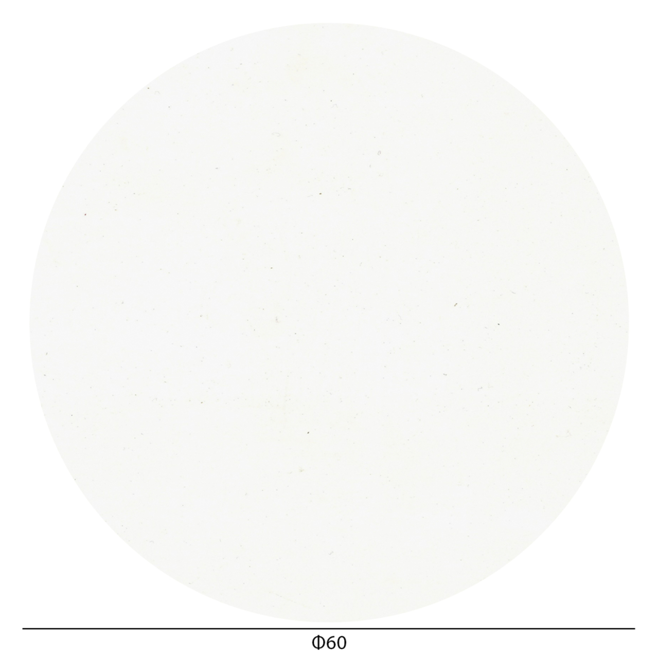 HPL TABLETOP ΗΜ5841.22 ROUND IN WHITE Φ60cm. [2]
